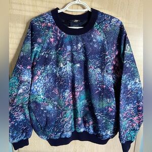 Vintage Sunderland of Scotland Womens Cosmic Windbreaker Waterproof Jacket Sz L